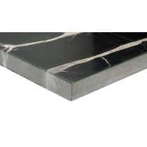 MARBLE - 12X24, BLACK SILK, POLISHED